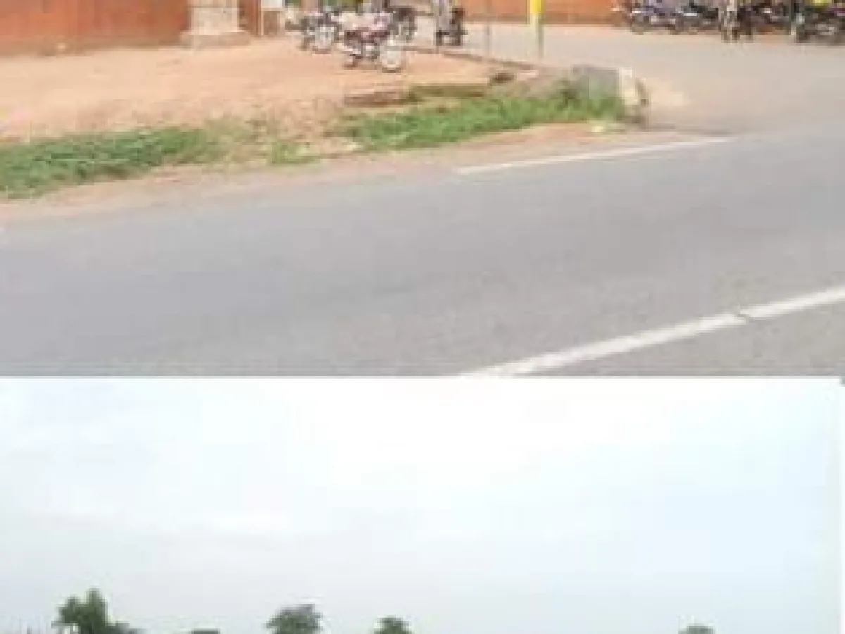 Vente de 18 parcelles 700m²  chacune loties et recasées avec TF à Boko.